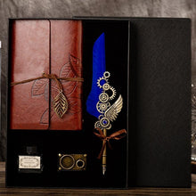 Load image into Gallery viewer, Feather Dip Pen Calligraphy Quill Pen Set Gift Box - Decor Home