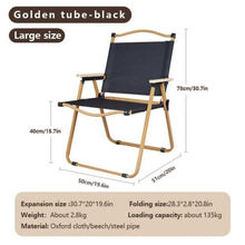 Load image into Gallery viewer, Portable Folding Camping Chairs Outdoor Chairs Beach Chairs - Decor Home