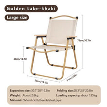 Load image into Gallery viewer, Portable Folding Camping Chairs Outdoor Chairs Beach Chairs - Decor Home