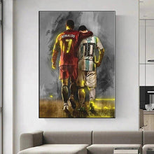 Load image into Gallery viewer, Football Legends Canvas Print Wall Art (70x100cm) - Decor Home