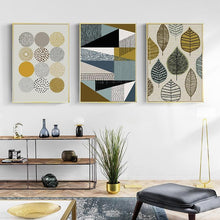 Load image into Gallery viewer, Geometric Wall Art Prints - 3 Pcs Set (60x80cm) - Decor Home