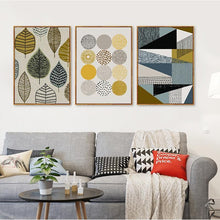 Load image into Gallery viewer, Geometric Wall Art Prints - 3 Pcs Set (60x80cm) - Decor Home