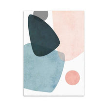 Load image into Gallery viewer, Colorful Geometry Abstract Art Canvas Prints - 2 Pcs Set (50x70cm) - Decor Home