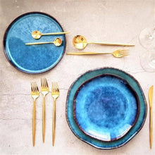 Load image into Gallery viewer, 16 Piece Gold Cutlery Set - Decor Home