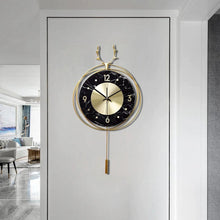 Load image into Gallery viewer, Deer Head Metal Luxury Wall Clock - Decor Home