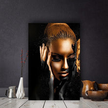 Load image into Gallery viewer, Amazing Girl In Black Canvas Print (60x90cm) - Decor Home