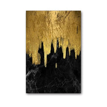 Load image into Gallery viewer, Gorgeous Golden Abstract Canvas Prints - Decor Home