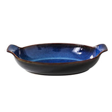 Load image into Gallery viewer, Boat Shaped Blue Bowls (2 Pcs Set) - Decor Home