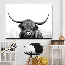 Load image into Gallery viewer, Adorable Highland Cow Canvas Prints (75x100cm) - Decor Home