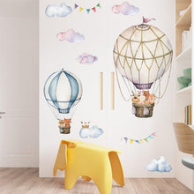 Load image into Gallery viewer, Hot Air Balloon Flight Wall Decals - Decor Home