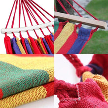 Load image into Gallery viewer, Portable Canvas Hammocks Indoor Outdoor - Decor Home