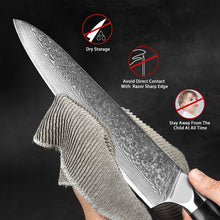 Load image into Gallery viewer, 67 Layers Japanese Damascus Steel Kitchen Knives Chef Knife Set - Decor Home