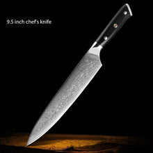Load image into Gallery viewer, 67 Layers Japanese Damascus Steel Kitchen Knives Chef Knife Set - Decor Home