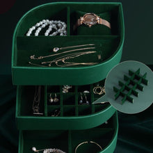 Load image into Gallery viewer, Elegant Green Leaf Shape Jewellery Box - Decor Home