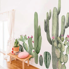 Load image into Gallery viewer, Large Fabric Golden Barrel Cactus Wall Sticker - Decor Home