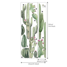Load image into Gallery viewer, Large Fabric Golden Barrel Cactus Wall Sticker - Decor Home
