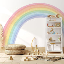 Load image into Gallery viewer, Large Fabric Multicoloured Rainbow Mural Wall Stickers - Decor Home