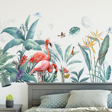 Load image into Gallery viewer, Large Flamingos Wall Decals - Decor Home