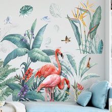 Load image into Gallery viewer, Large Flamingos Wall Decals - Decor Home