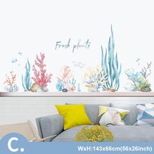 Load image into Gallery viewer, Watercolour Humpback Whale Wall Stickers - Decor Home