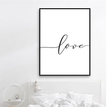 Load image into Gallery viewer, Love Wall Art Canvas Prints (60x80cm) - Decor Home