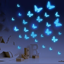 Load image into Gallery viewer, Magical Luminous Butterfly Glow In Dark Wall Stickers - Decor Home