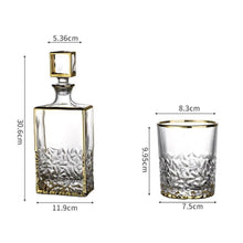 Load image into Gallery viewer, Luxurious Whiskey Decanter and Tumblers Set Gift Box - Decor Home