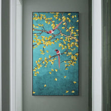 Load image into Gallery viewer, Magpie Wall Art Canvas Print (80x140cm) - Decor Home