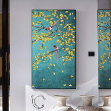 Load image into Gallery viewer, Magpie Wall Art Canvas Print (80x140cm) - Decor Home