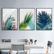 Load image into Gallery viewer, Colourful Leaves Wall Art Canvas Prints (50x70cm) - Decor Home