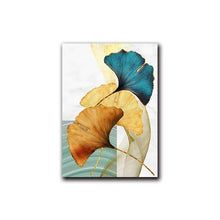 Load image into Gallery viewer, Leaf Abstract Art Wall Art Prints - Set of 3 (60x80cm) - Decor Home