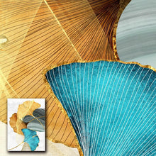 Load image into Gallery viewer, Leaf Abstract Art Wall Art Prints - Set of 3 (60x80cm) - Decor Home