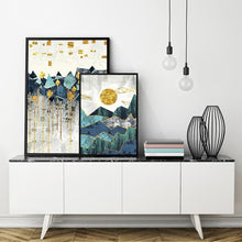 Load image into Gallery viewer, Mountain Abstract Wall Art Prints (60x80cm) - Decor Home