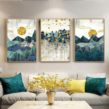 Load image into Gallery viewer, Mountain Abstract Wall Art Prints (60x80cm) - Decor Home