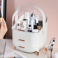 Load image into Gallery viewer, Multifunctional Makeup Cosmetic Jewellery Storage Box Plus Brush Bucket - Fansee Australia
