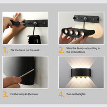 Load image into Gallery viewer, 2 Pcs Set LED Wall Light - Decor Home