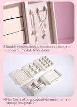 Load image into Gallery viewer, Luxurious PU Leather Large Capacity Jewellery Box - Decor Home