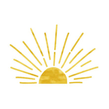 Load image into Gallery viewer, Large Sun Fabric Wall Decals - Decor Home