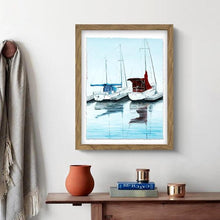 Load image into Gallery viewer, The Red Boat Framed Wall Art - 2 Pcs Set (50x70cm) - Decor Home