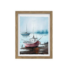 Load image into Gallery viewer, The Red Boat Framed Wall Art - 2 Pcs Set (50x70cm) - Decor Home