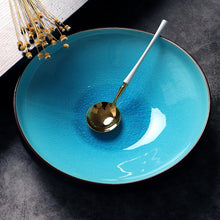 Load image into Gallery viewer, Serving Bowl 26 cm - Aqua d&#39;Amour (2 Piece Bowl Set) - For Home Decor
