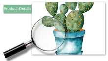 Load image into Gallery viewer, Potted Cactus Wall Sticker For Wall Decor - Decor Home