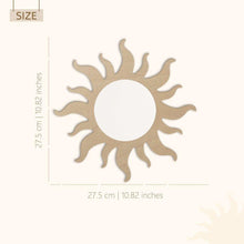 Load image into Gallery viewer, Shimmering Sun Mirror For Nursery Décor - Decor Home