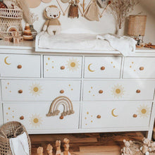 Load image into Gallery viewer, Boho Style Sun Moon and Stars Wall Stickers - Decor Home