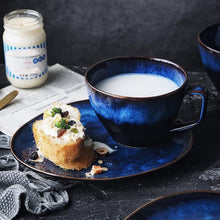 Load image into Gallery viewer, Handmade Large Blue Mug Set (2 Pcs Set) - Decor Home