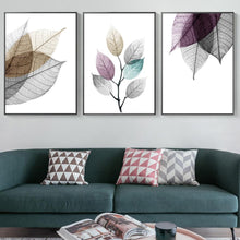 Load image into Gallery viewer, Transparent Leaves Art Canvas Prints (60x90cm) - Decor Home
