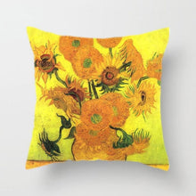 Load image into Gallery viewer, Famous Painting Cushion Covers Printed Pillowcases - Decor Home