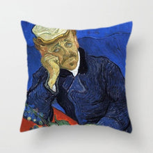 Load image into Gallery viewer, Famous Painting Cushion Covers Printed Pillowcases - Decor Home