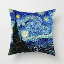 Load image into Gallery viewer, Famous Painting Cushion Covers Printed Pillowcases - Decor Home