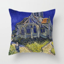 Load image into Gallery viewer, Famous Painting Cushion Covers Printed Pillowcases - Decor Home